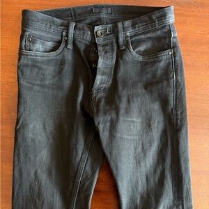 Unbranded Black Stretch Selvedge Jeans